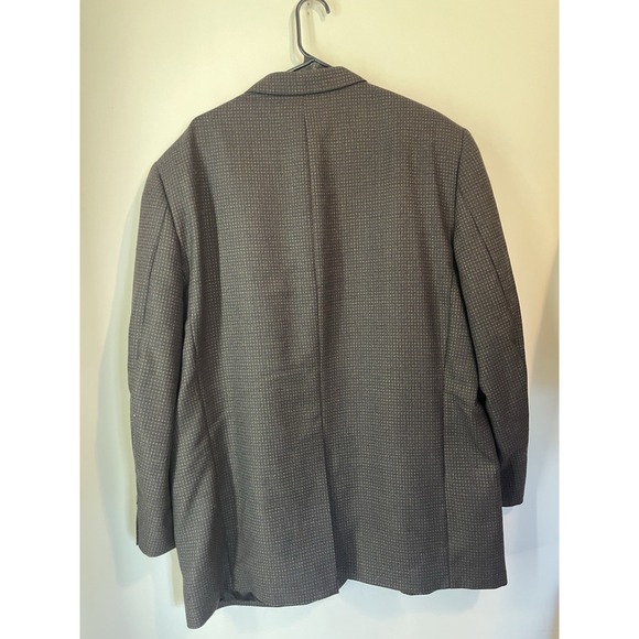 Beecroft & Bull Jack Victor Plaid Check Blazer Mens Size 48 L Gray 100%‎ Wool - Picture 6 of 6
